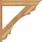 Ekena Millwork Olympic Rough Sawn Traditional Outlooker, Western Red Cedar, 8"W x 44"D x 44"H OUT08X44X44OLY01RWR - alternate 2